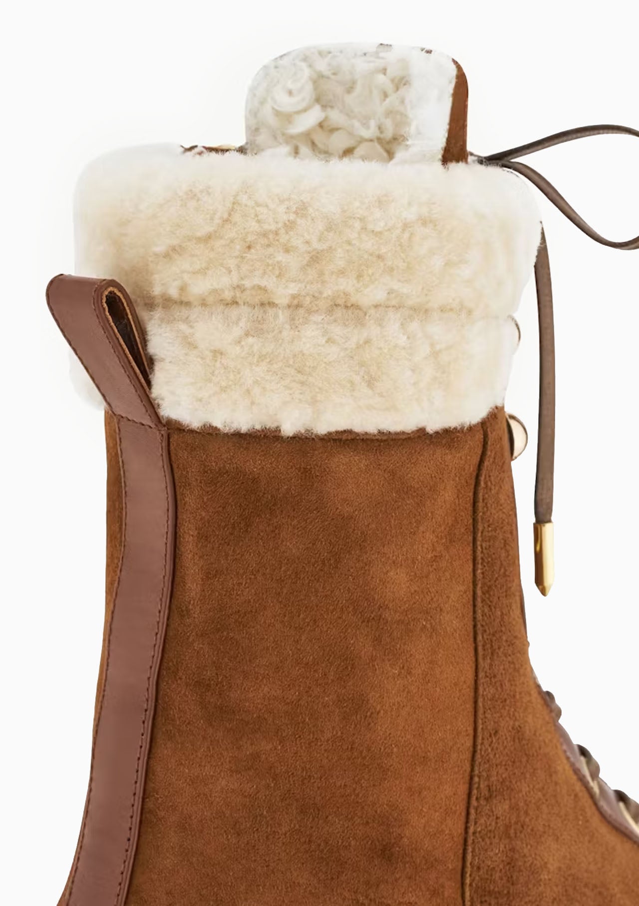 Very Cortina Shearling Bootie | Brown - 图片 3