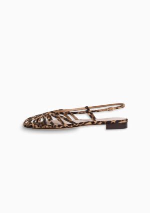 Slingback Sandal | Leopard